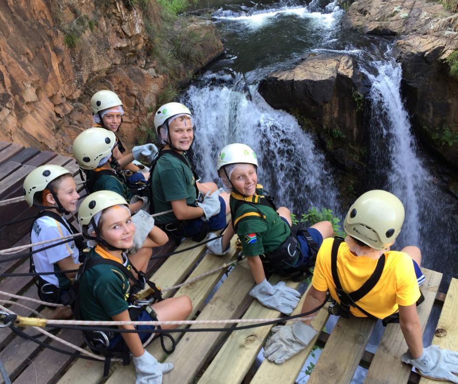Students participating in a leadership discussion circle